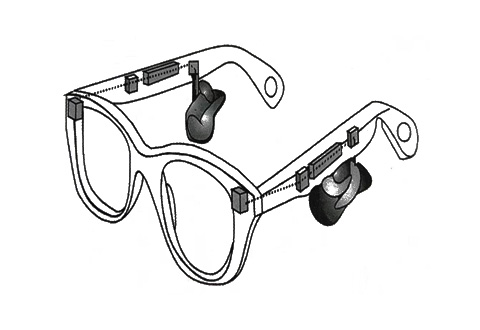 早期眼镜式助听器